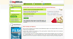 Desktop Screenshot of imgbox.de